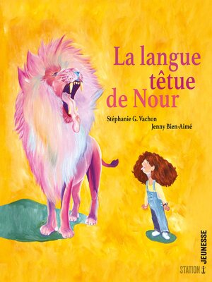 cover image of La langue têtue de Nour